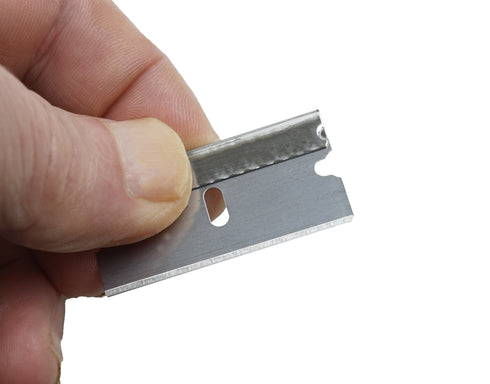 Single Edge Industrial Razor Blades, Box Blades, Scraper Razor Blades (10 Pieces)